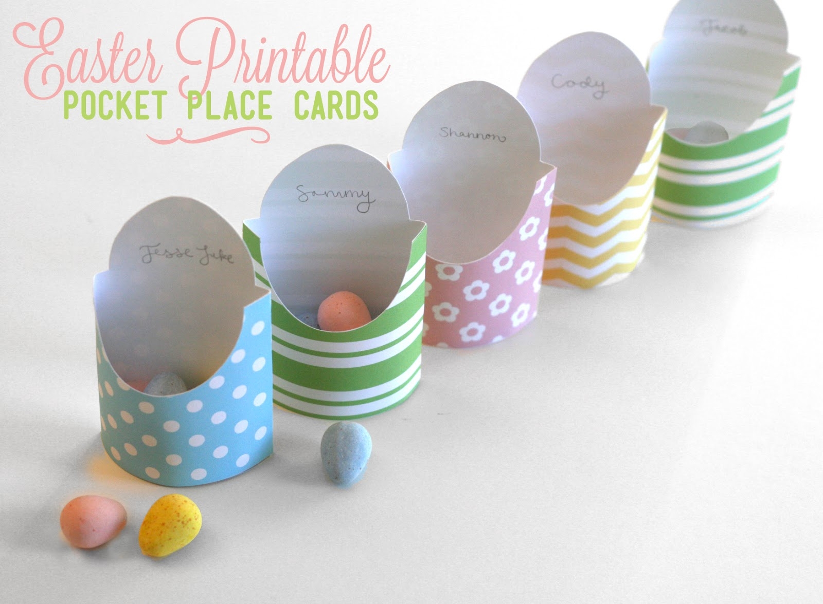 Free Printable Easter Place Cards