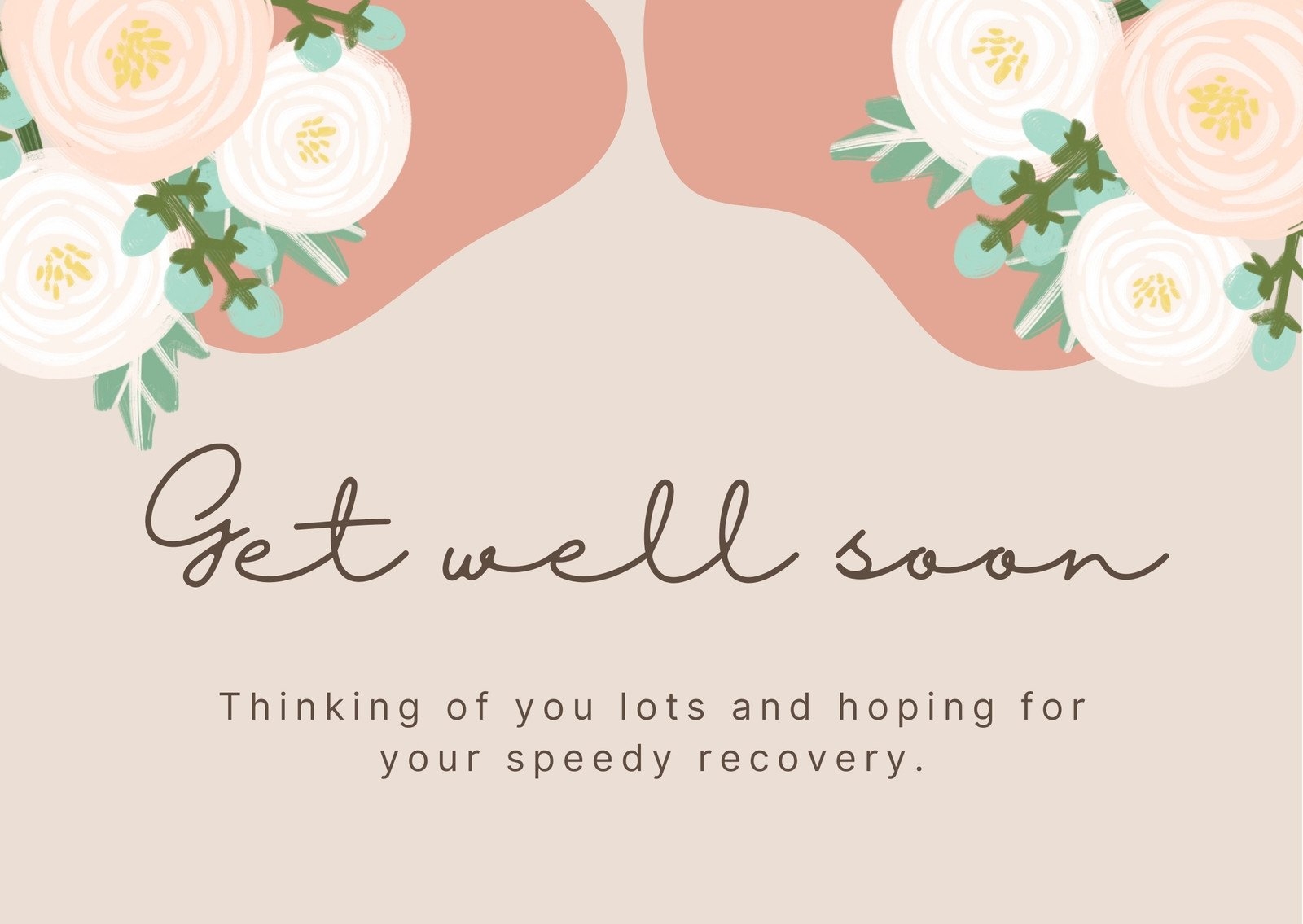 Free Printable Editable Get Well Soon Card Templates 59 OFF