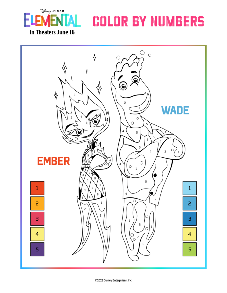 printable coloring pages color by number