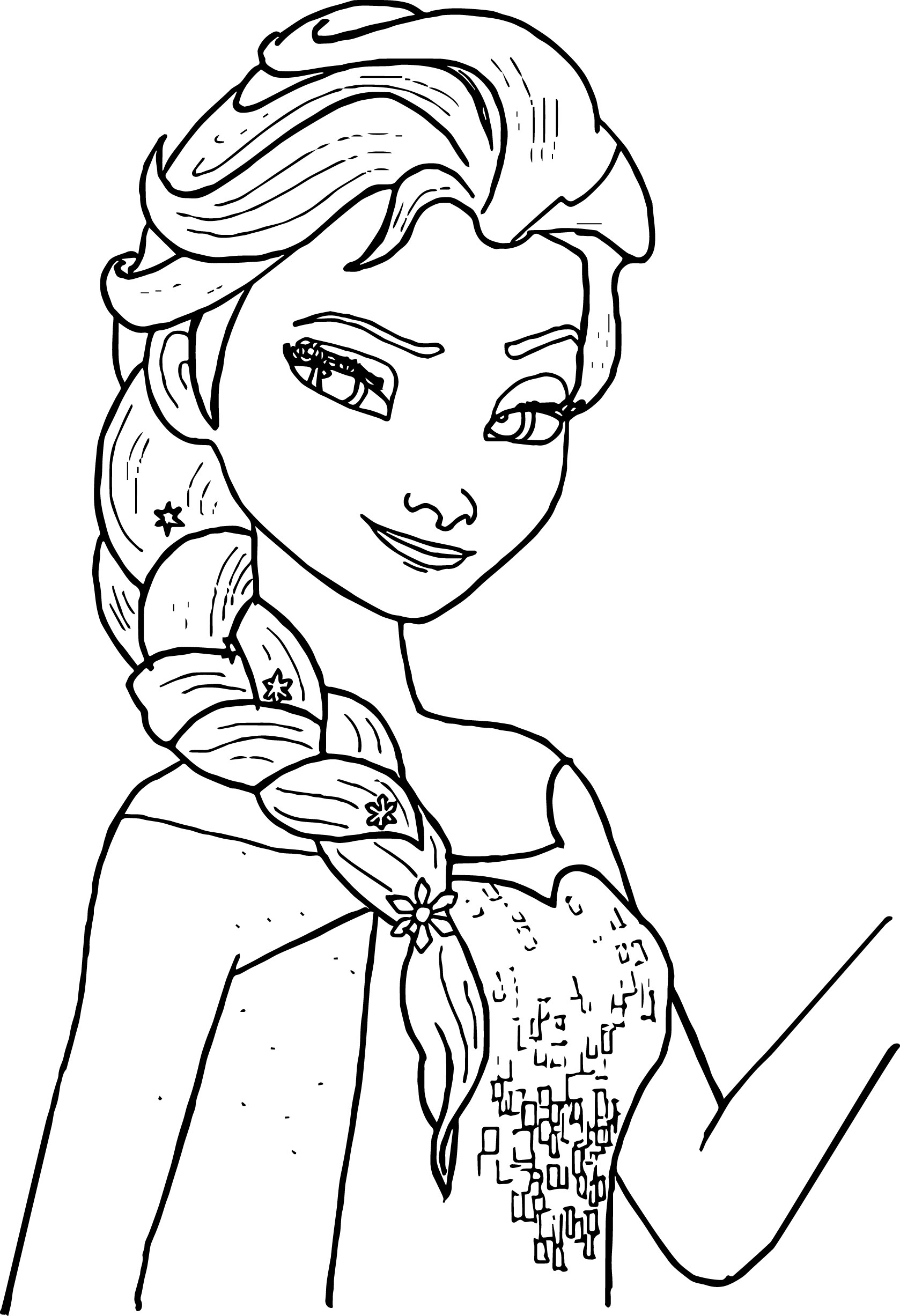 Free Printable Elsa Coloring Pages At GetDrawings Free Download