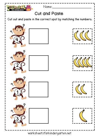 free printable english worksheet for kindergarten