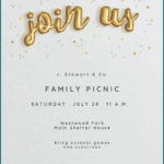 Free Printable Event Invitation Template