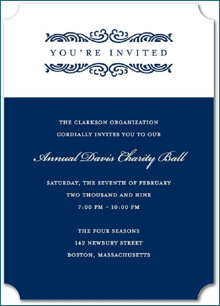  Free Printable Event Invitation Template