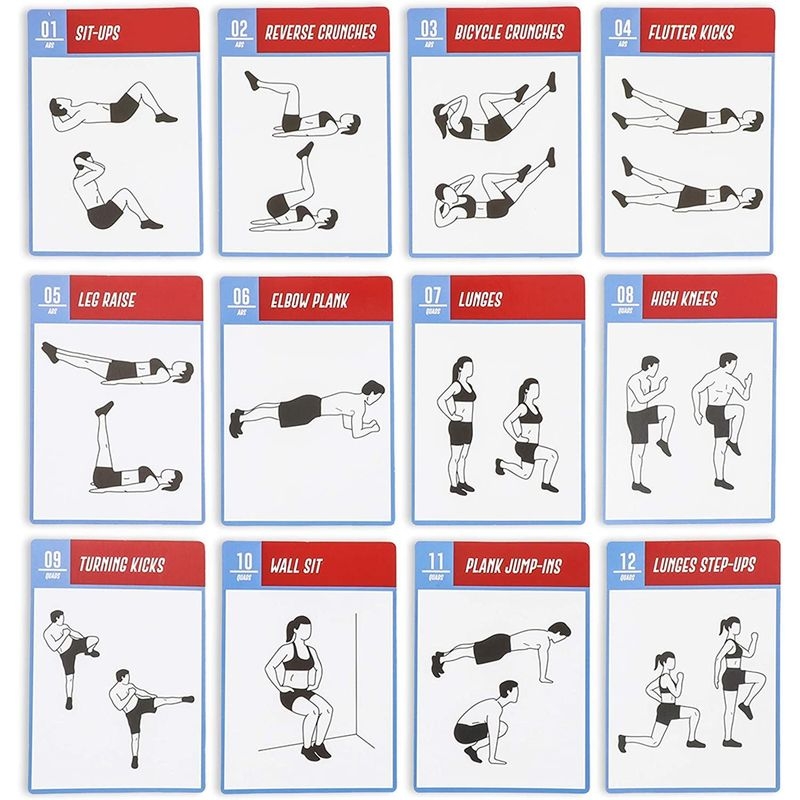 Free Printable Exercise Cards Download Free Printable Exercise Cards 