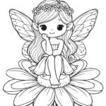 Free Printable Fairy Coloring Pages For Kids Itsy Bitsy Fun