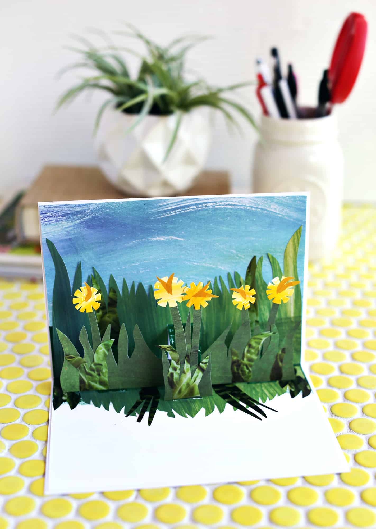 Free Printable Flower Pop Up Card Templates Best Flower Site