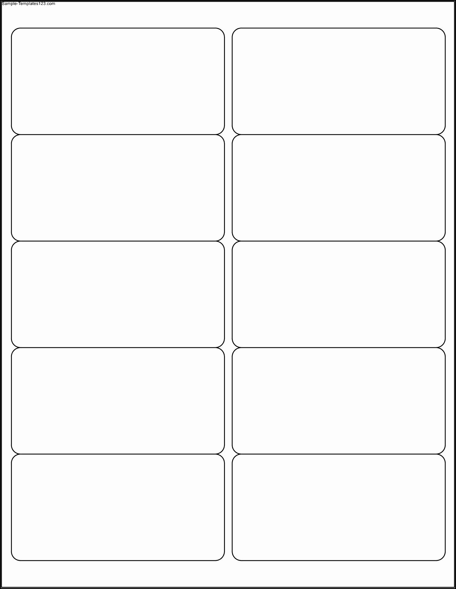 free printable food label cards