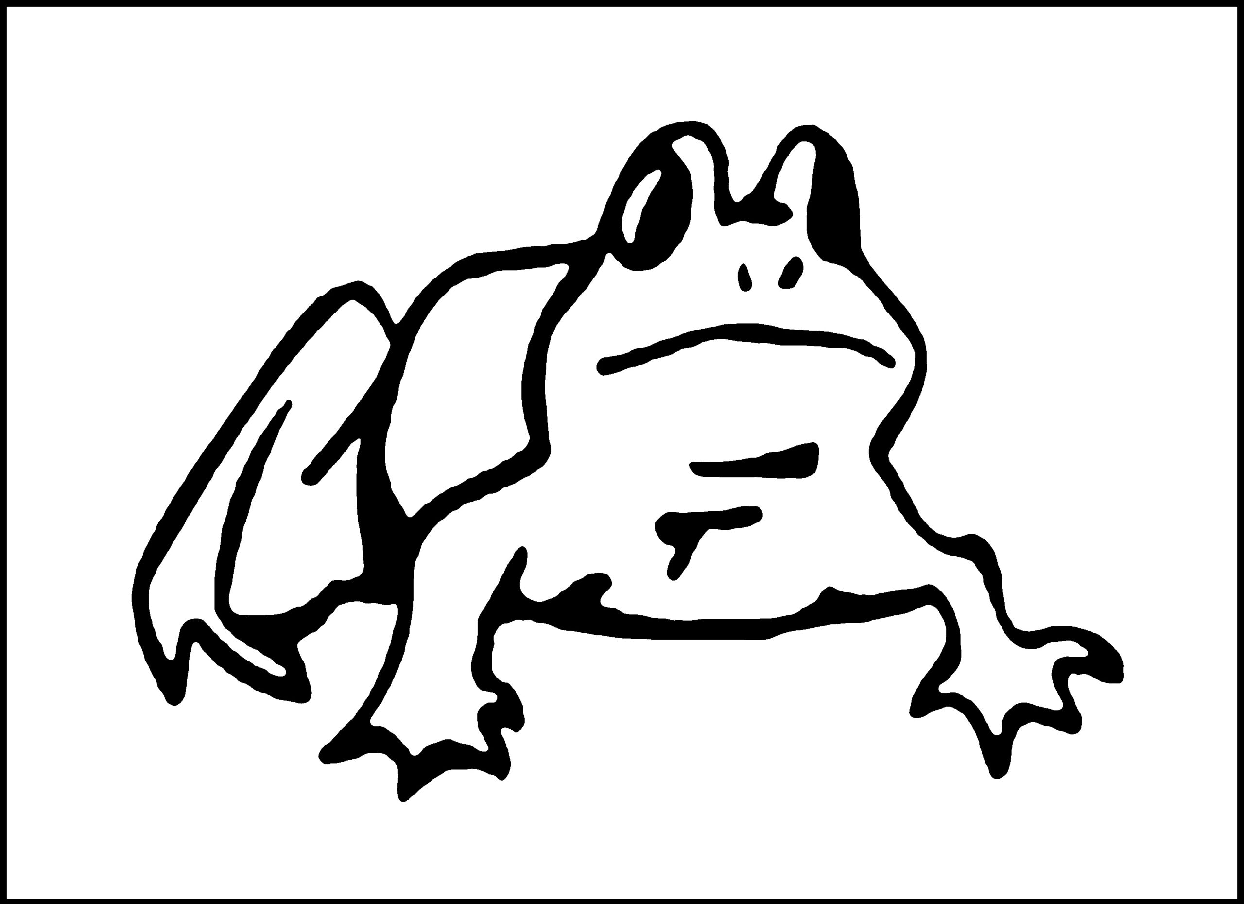 Free Printable Frog Coloring Pages For Kids