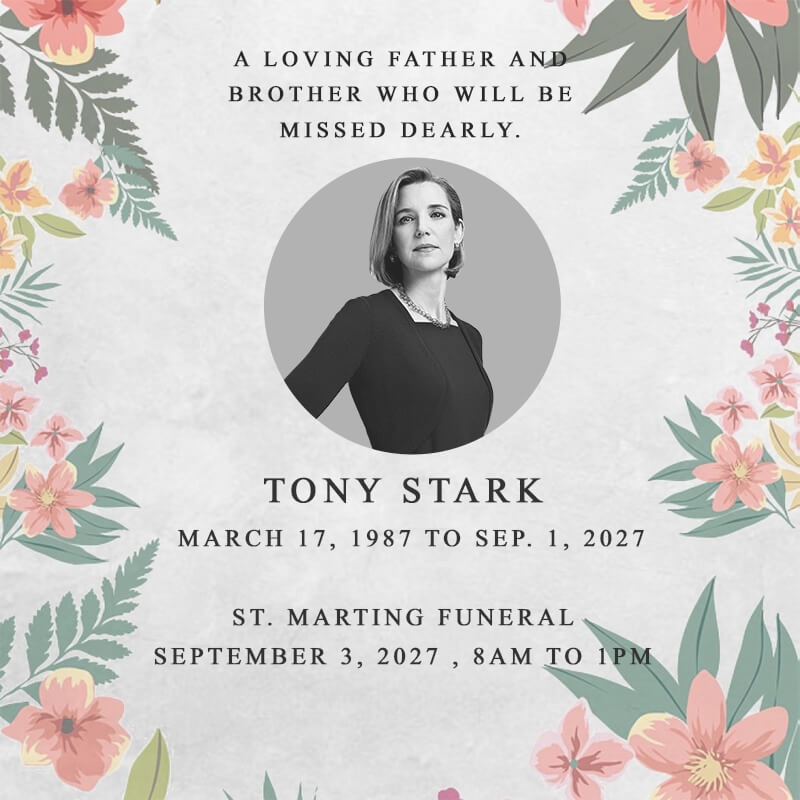 Free Printable Funeral Announcement Template Printable Free Templates