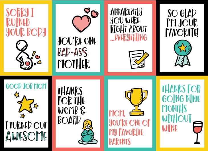 Free Printable Funny Mothers Day Cards
