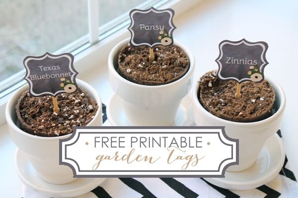 Free Printable Garden Tags Free Printables Printables Free
