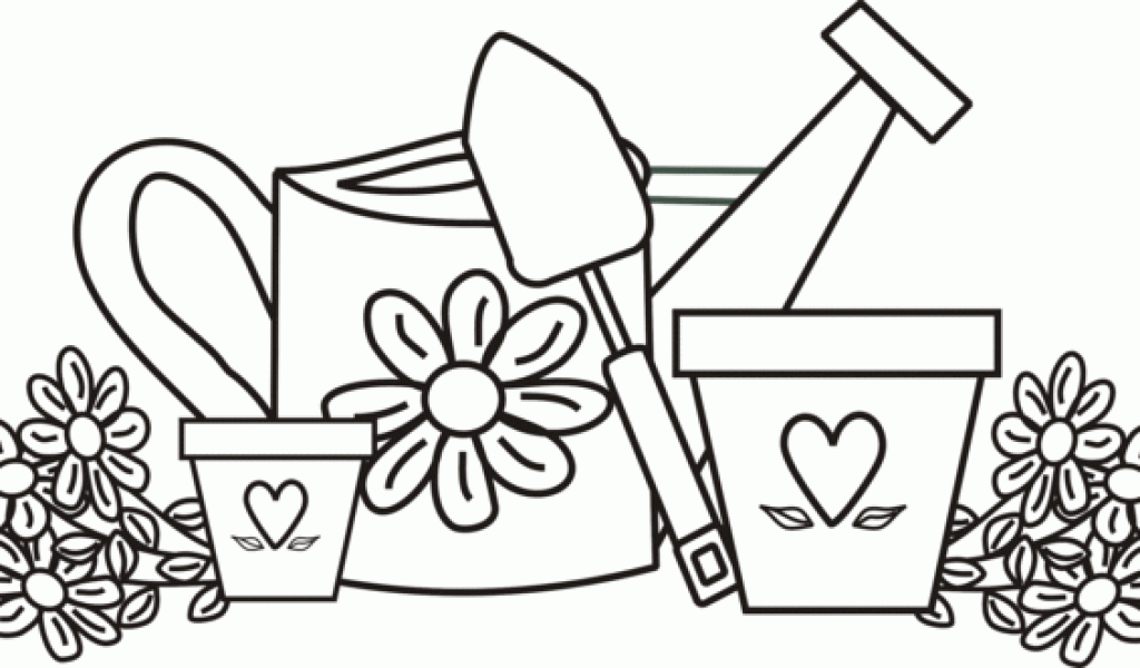 Free Printable Gardening Coloring Pages Free Printable Templates
