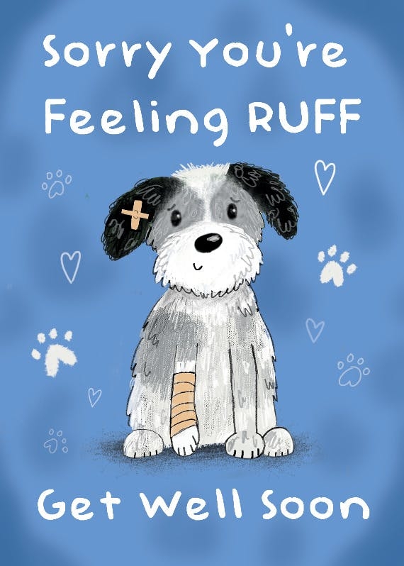 Free Printable Get Well Cards Dogs Download Free Printable Get Well 