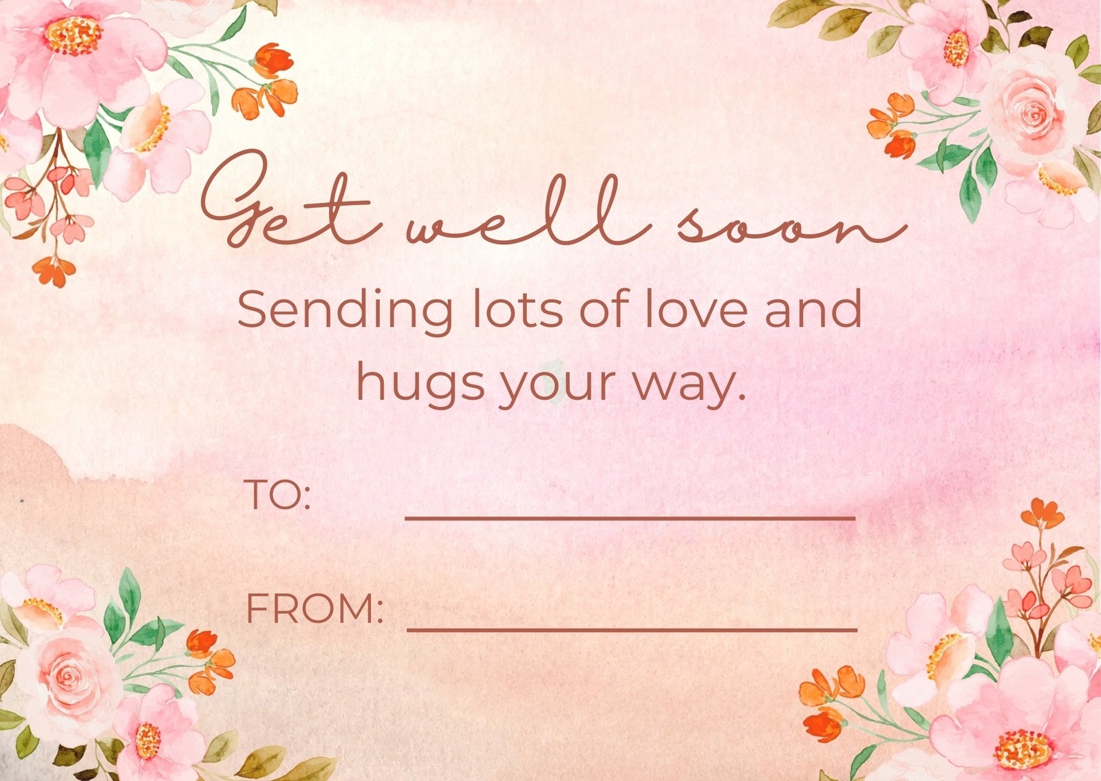 Free Printable Get Well Cards Free Printable Templates