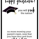 Free Printable Graduation Card Template Printable Templates