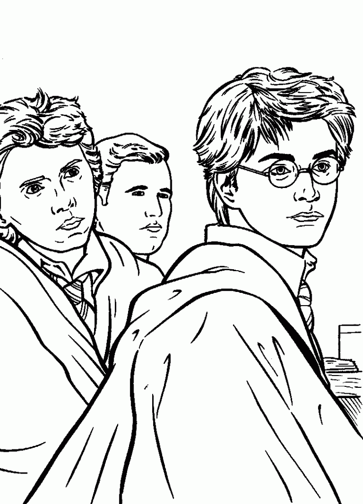 Harry Potter Coloring Pages