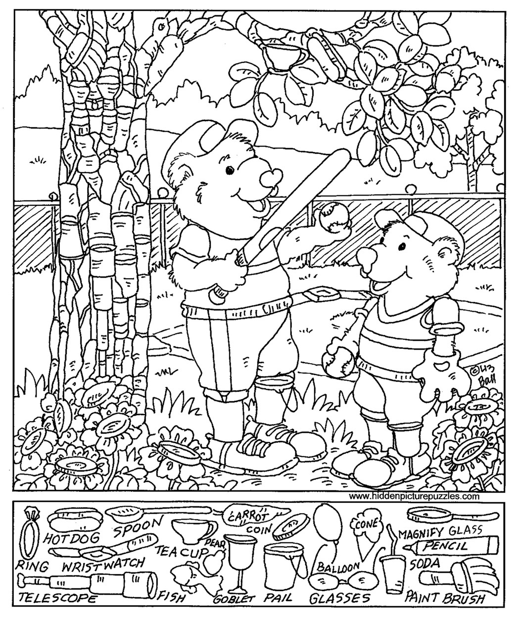 printable hidden picture puzzles for adults