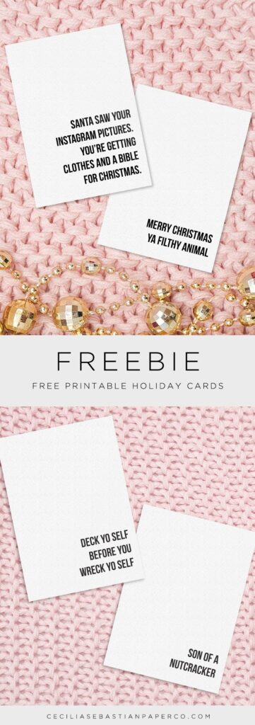 Free Printable Holiday Cards Free Printable Holiday Cards Printable