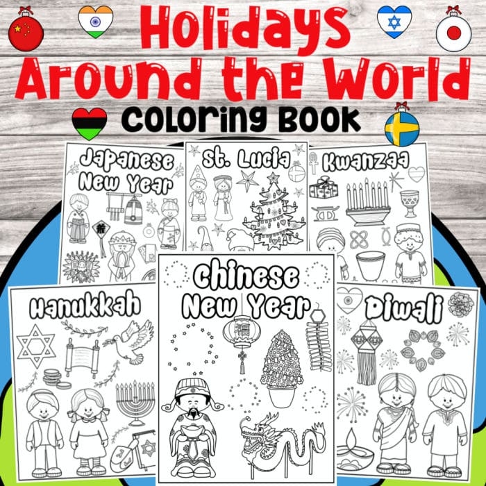 Holiday Coloring Pages
