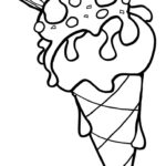 Free Printable Ice Cream Coloring Pages For Kids