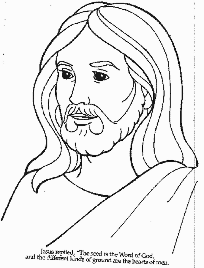 Free Printable Jesus Coloring Pages For Kids