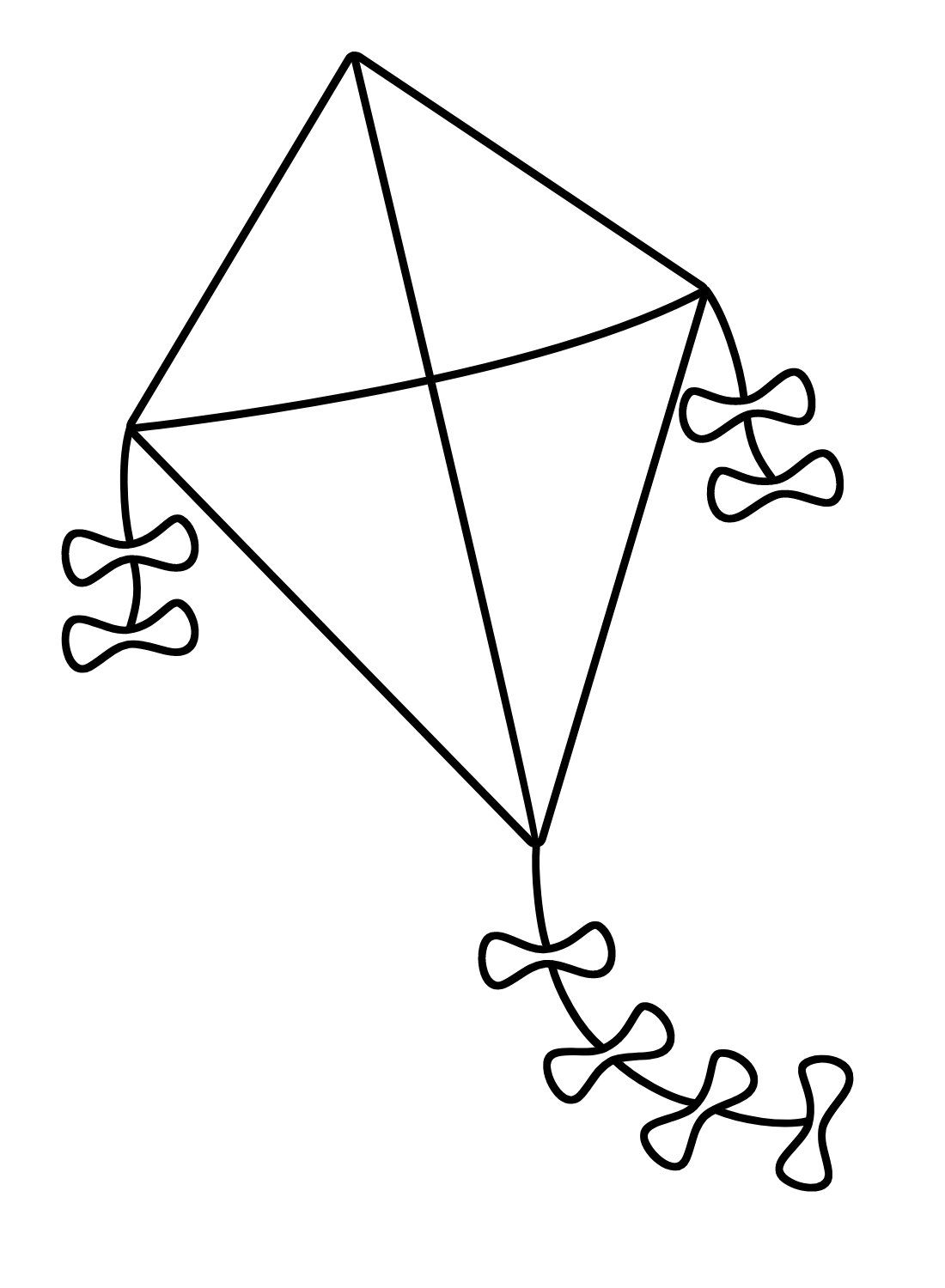 printable kite picture