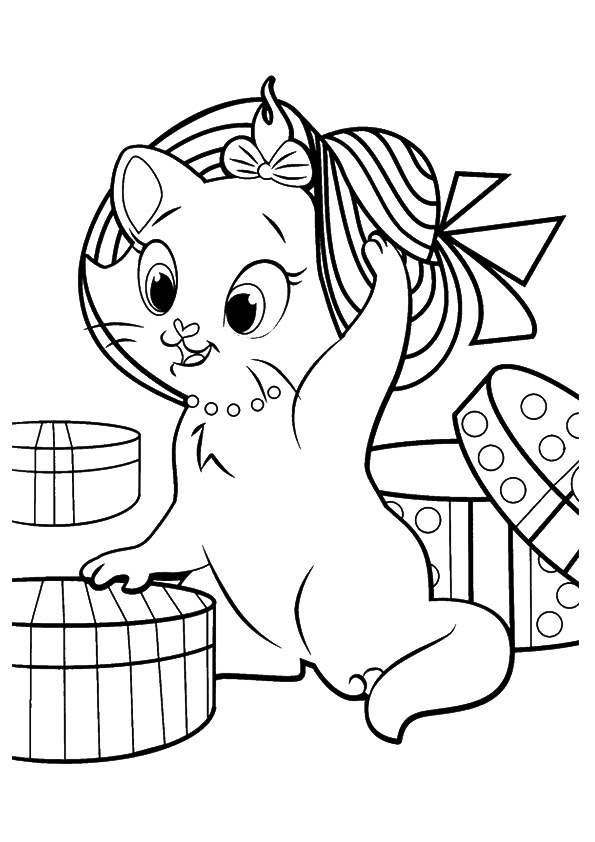 Free Printable Kitten Coloring Pages For Kids Best Coloring Pages For 