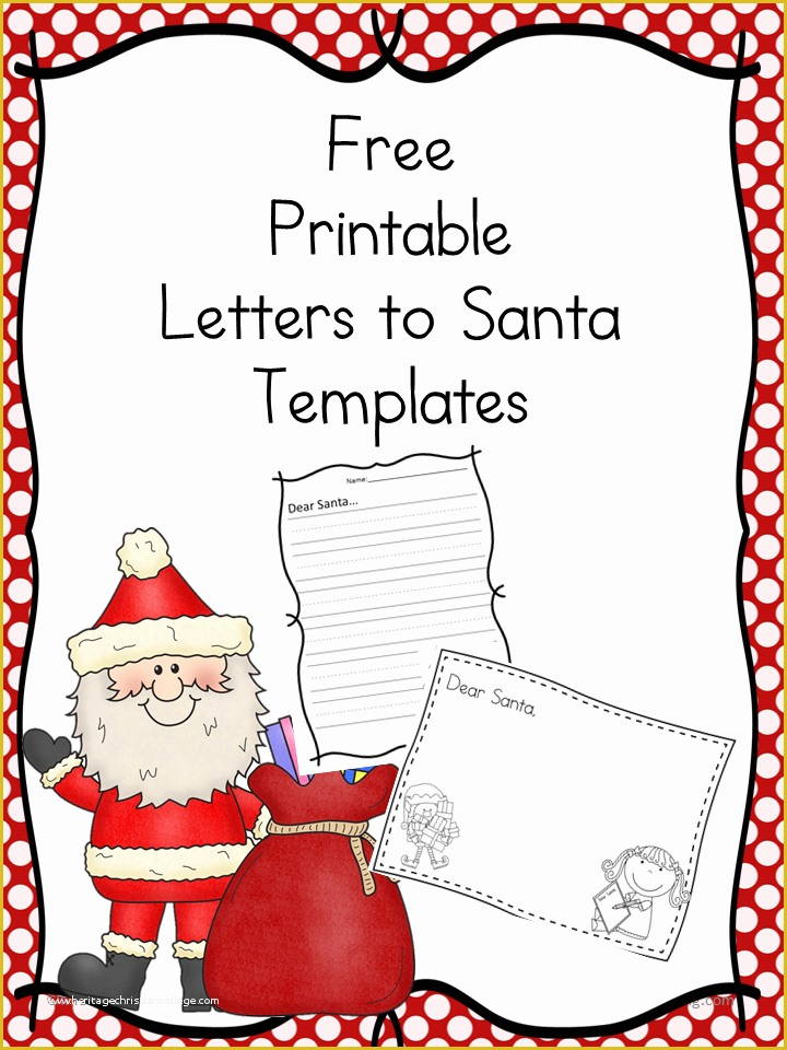 free printable letter from santa template word