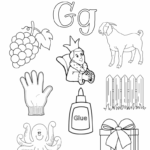 Free Printable Letter G Writing Practice Worksheet Worksheets Library