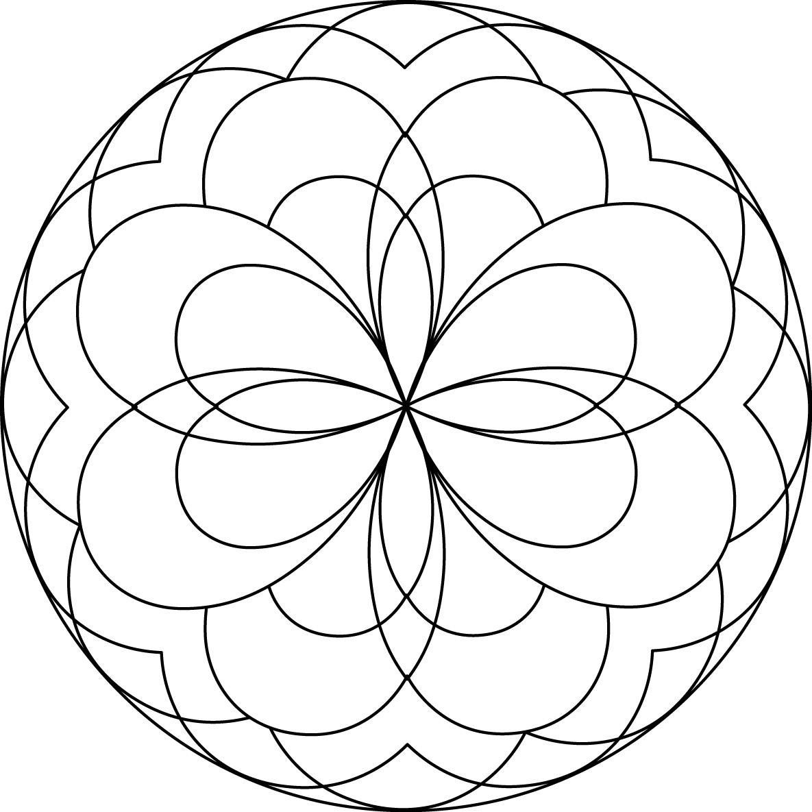 Free Printable Mandala Coloring Pages For Kids Coloring Home