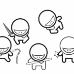 Free Printable Ninja Coloring Pages Coloring Home