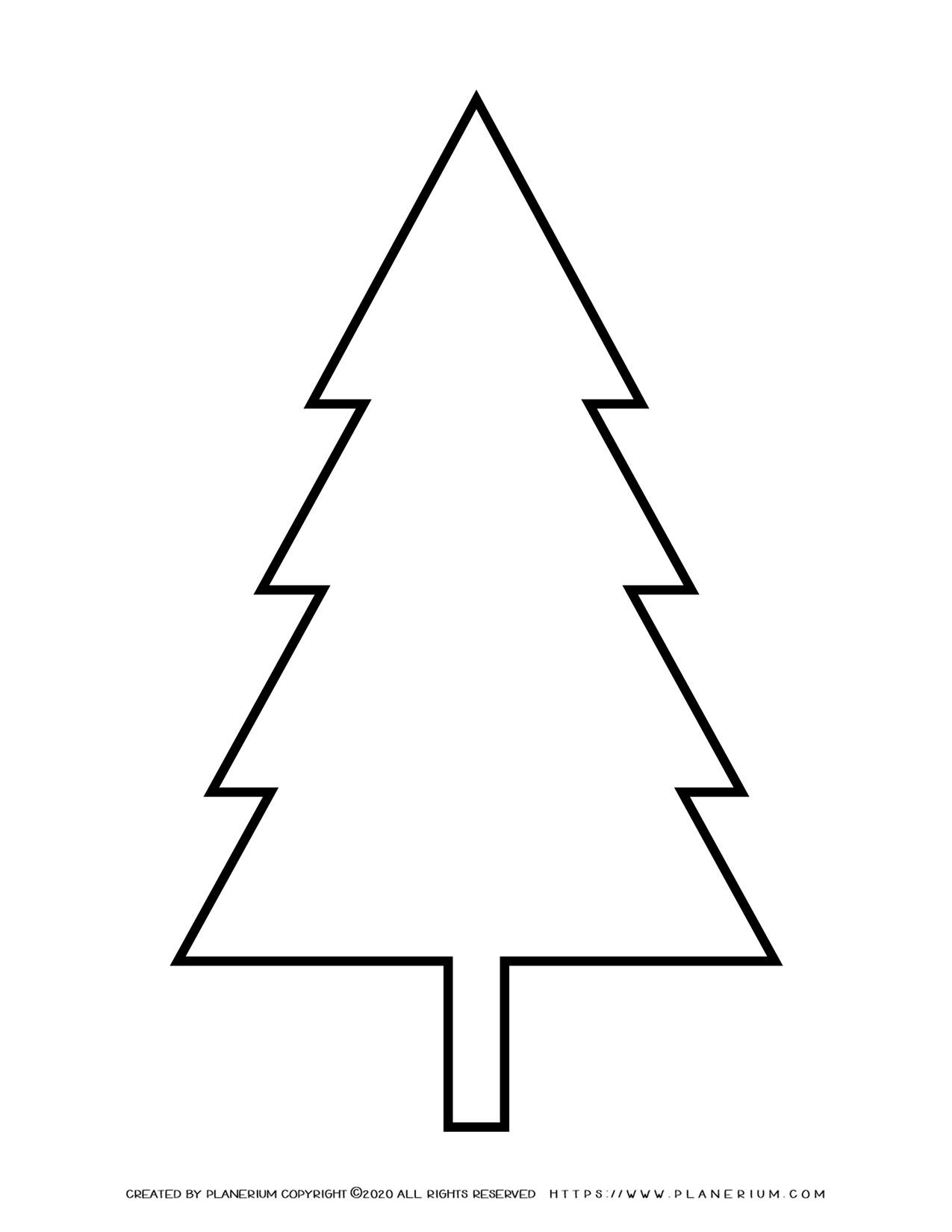 Free Printable Pine Tree Template Printable Templates