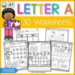 Free Printable Pre Letter Recognition Worksheets Infoupdate