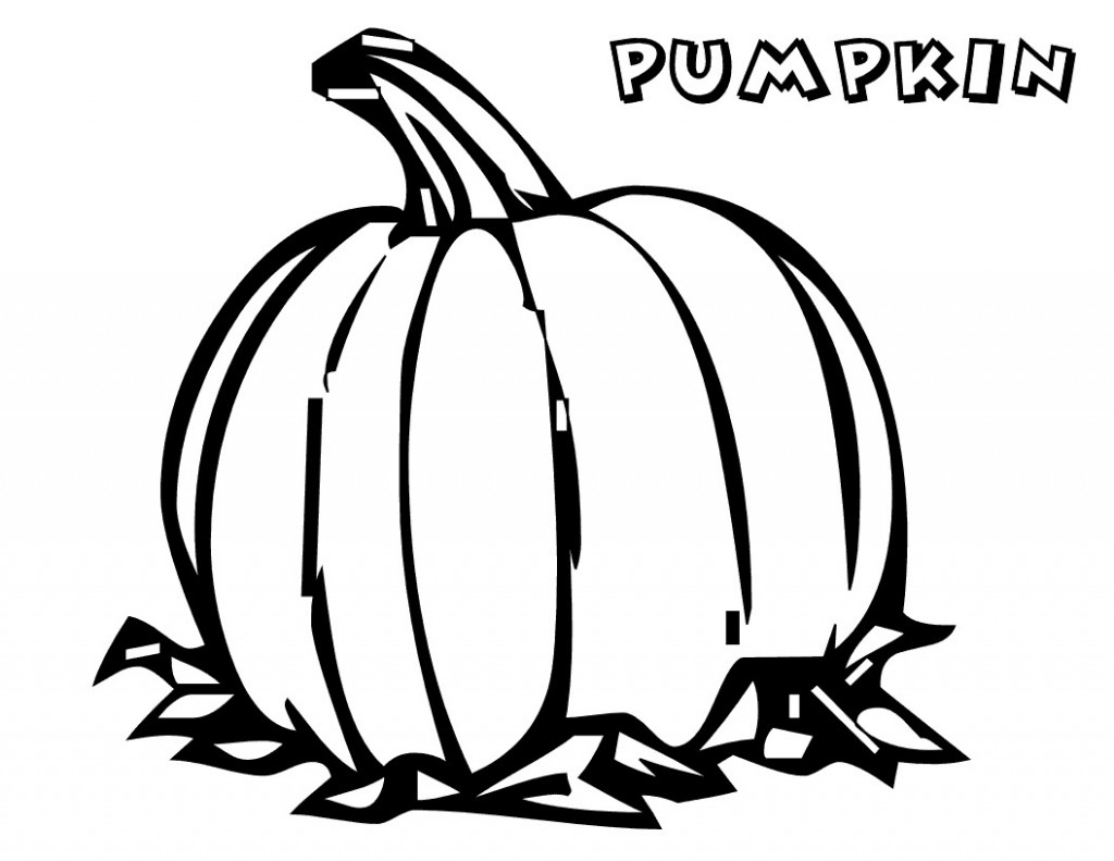 free pumpkin coloring pages