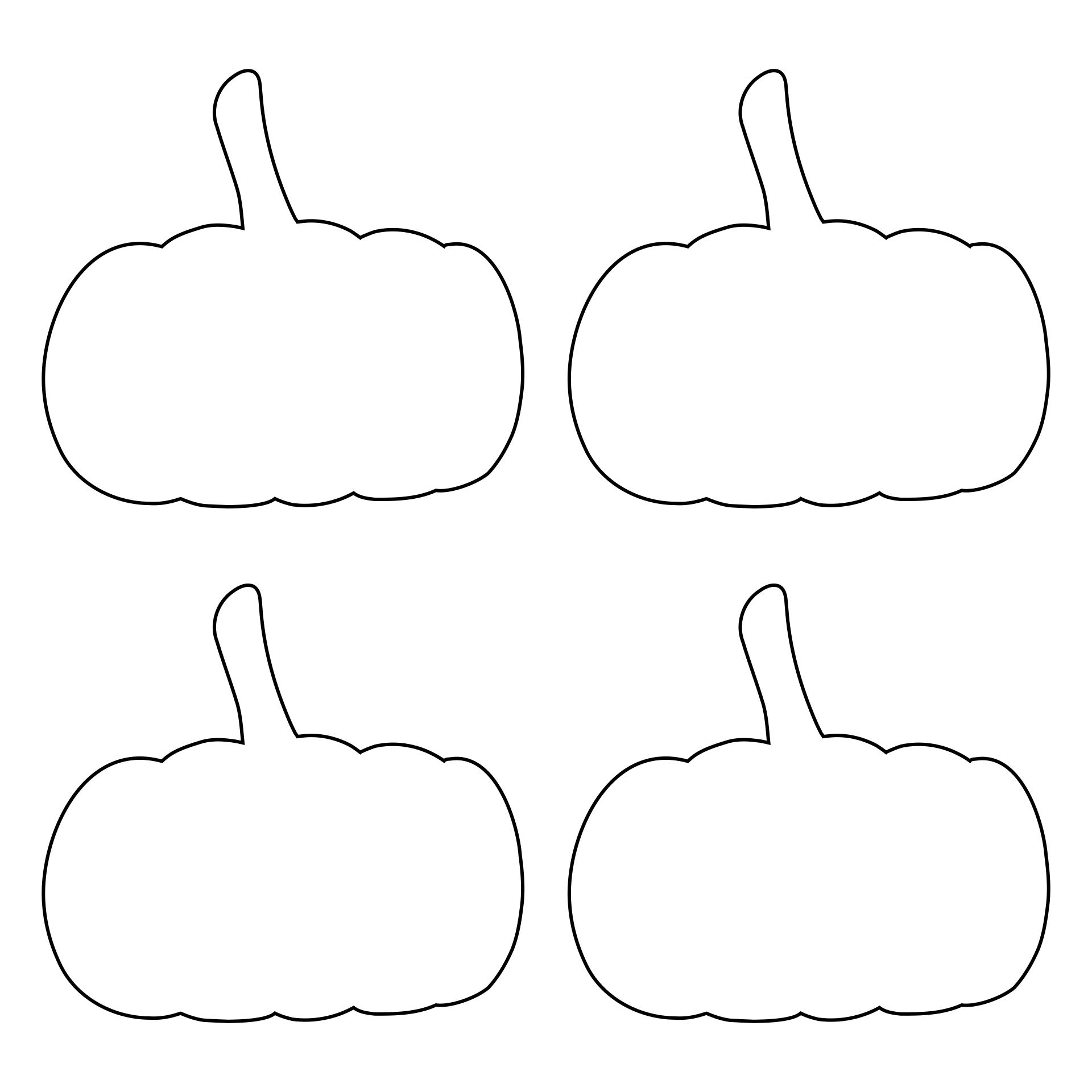 free printable pumpkin templates