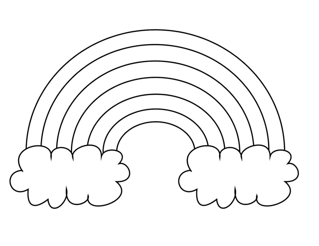Free Printable Rainbow Coloring Pages For Kids
