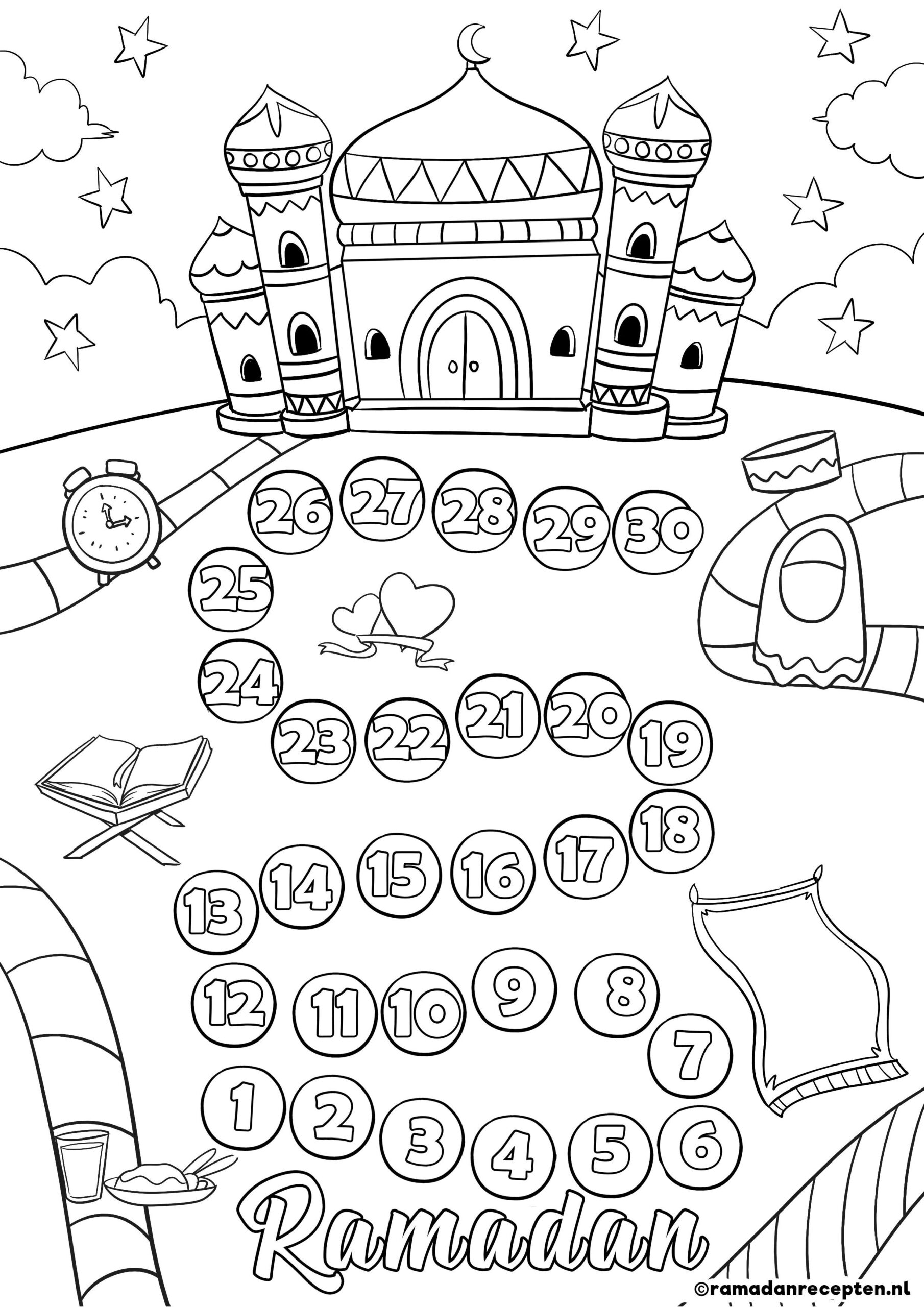 free printable ramadan activities for kids