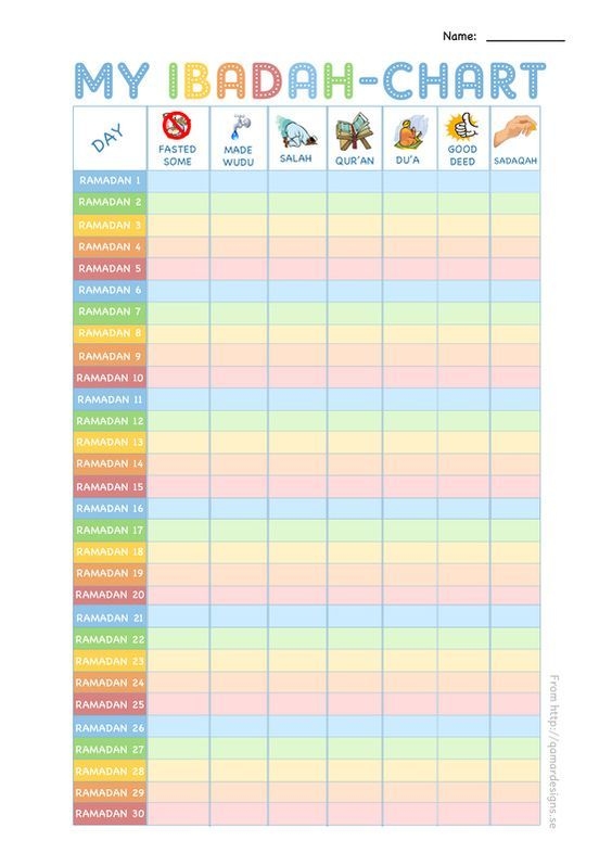Free Printable Ramadan Activities For Kids
