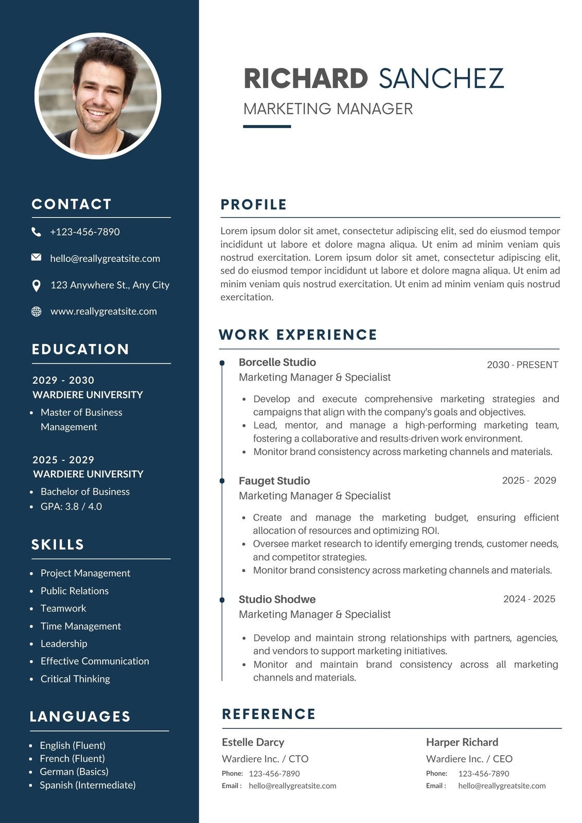 Free Printable Resume Templates FREE Printable A Z