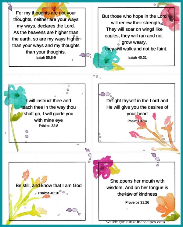 FREE Printable Scripture Cards Perfect For Mother 39 s Day