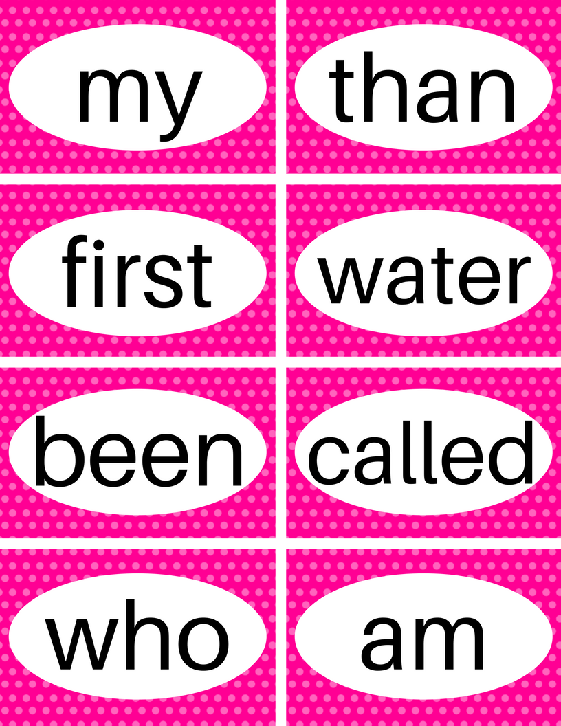Free Printable Sight Words Flash Cards AlphabetWorksheetsFree