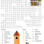 Free Printable Spanish Crossword Puzzles From Printablespanish
