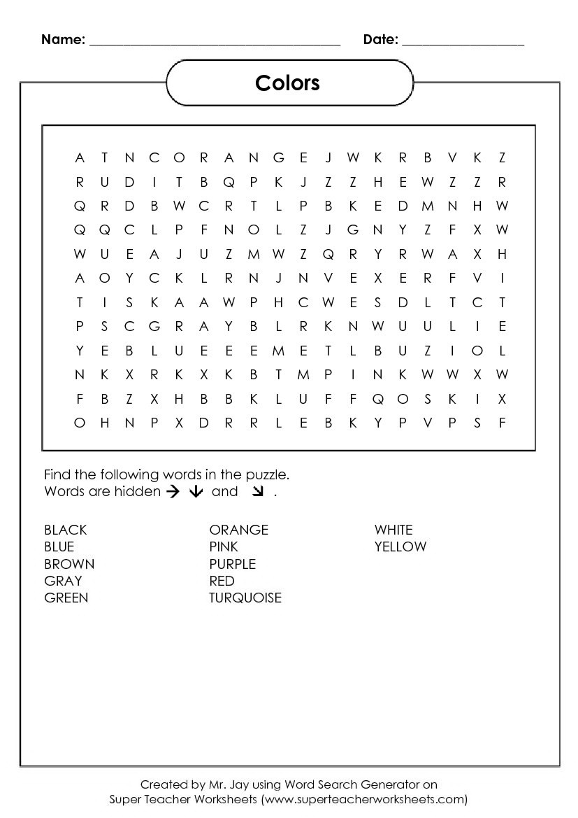 Free Printable Spelling Worksheet Generator Free Printable