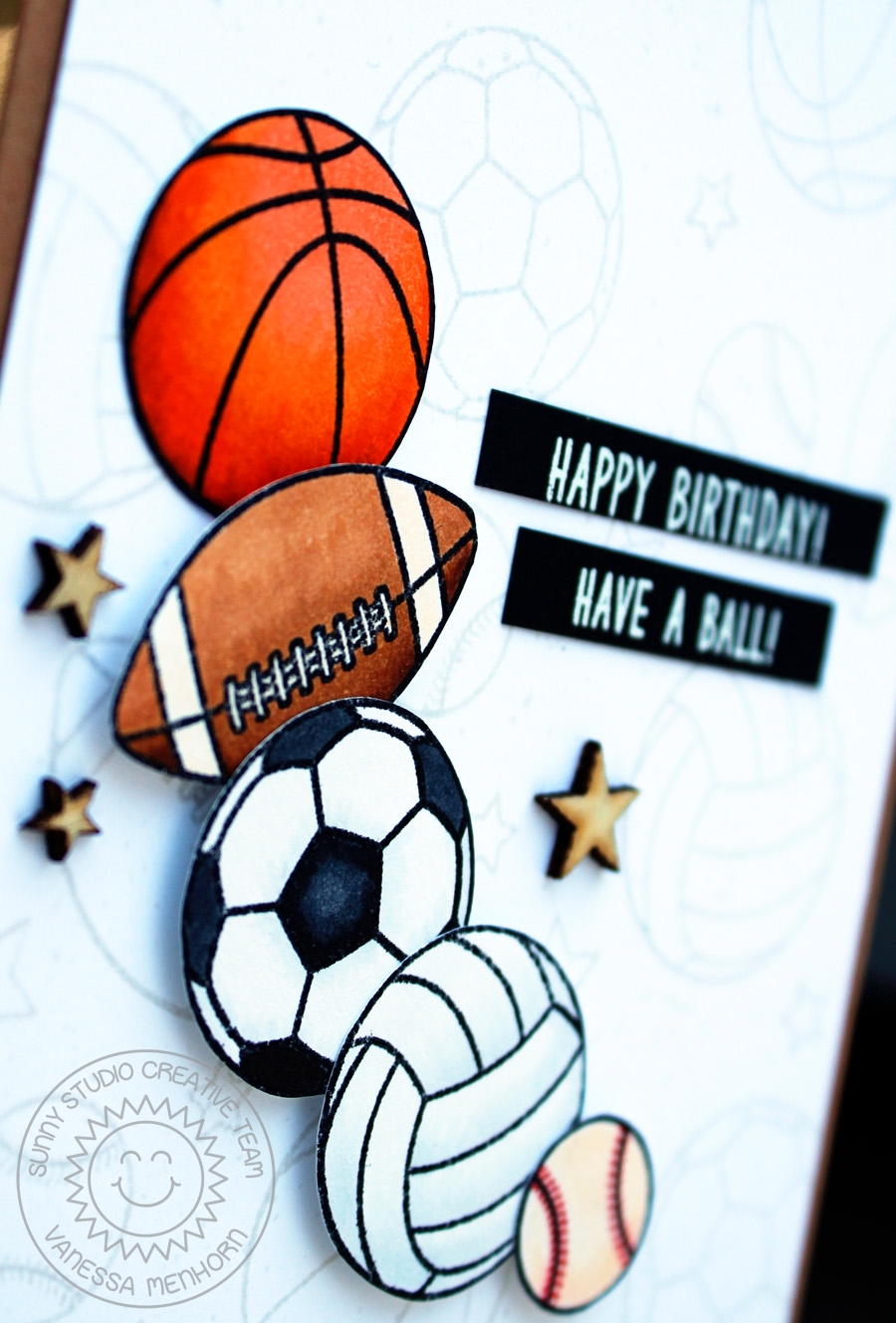free printable birthday cards sports