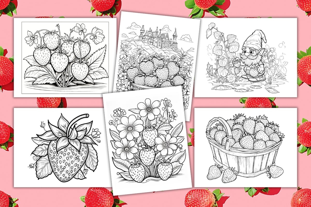 coloring pages with example