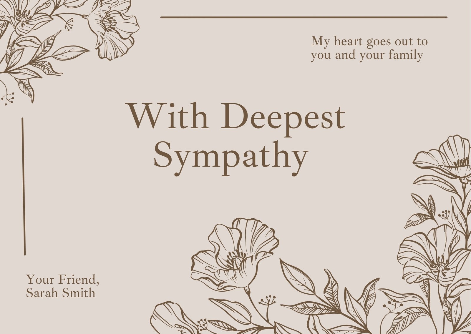 Free Printable Sympathy Card Templates To Customize Canva 53 OFF