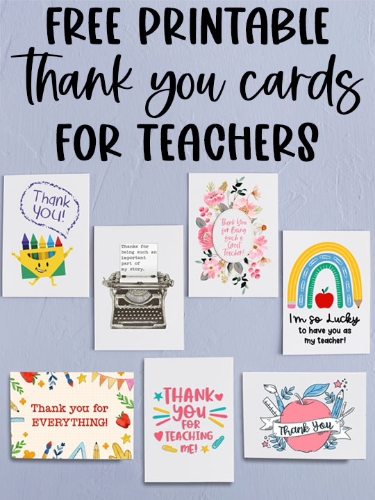 free printable cards for teacher appreciation week