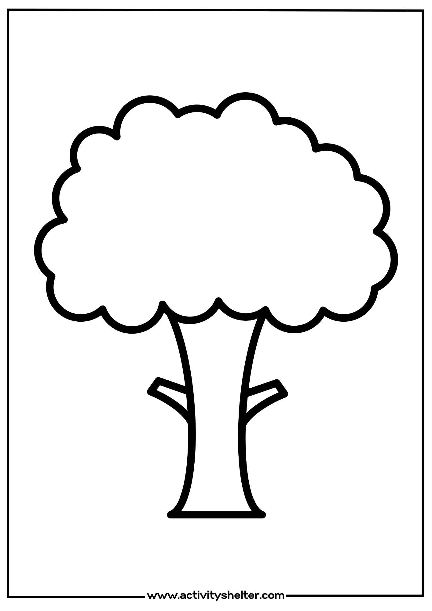 Free Printable Tree Templates Download Free Printable Tree Templates 