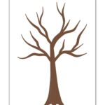 FREE Printable Trees Without Leaves Template 19 Pages