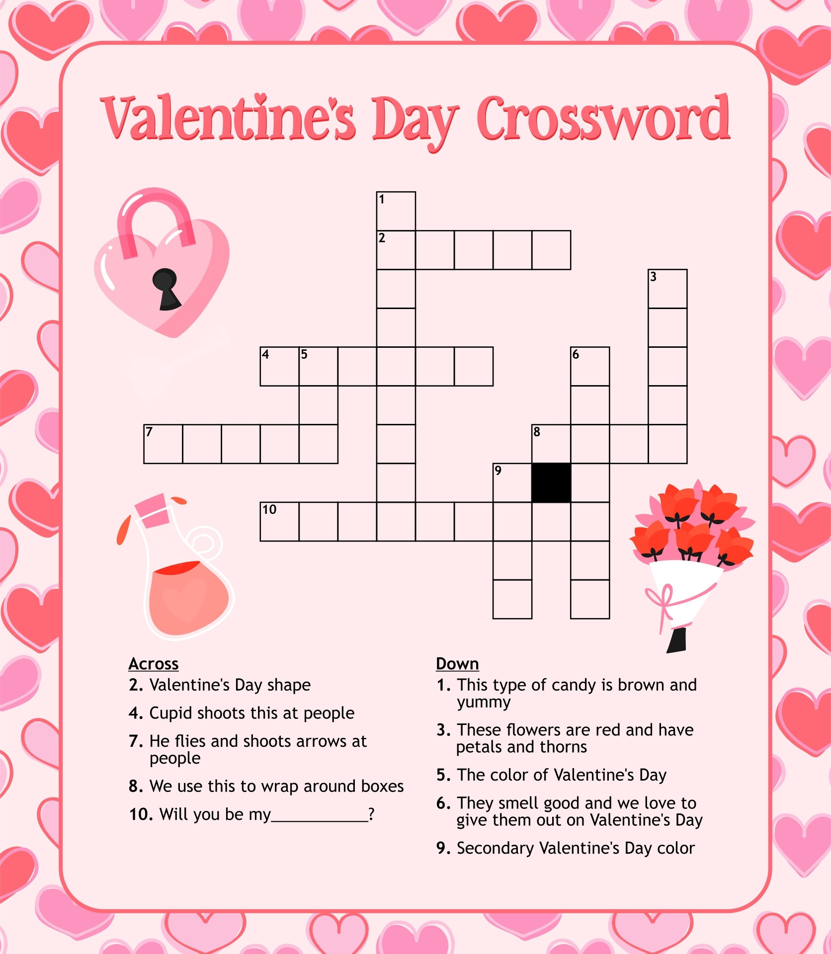 printable games and puzzles for kids